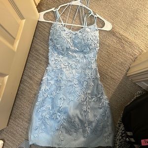 Blue Berkinnova Mini Dress